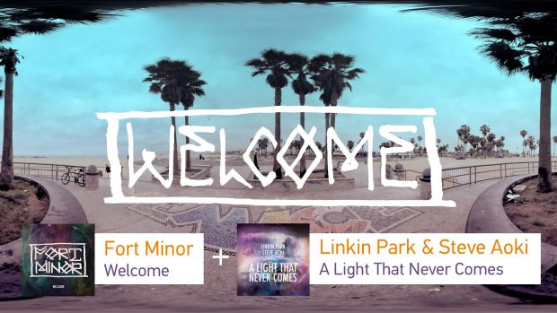 Fort Minor - Welcome + Linkin Park &amp; Steve Aoki - A light that never comes [Mashup by ANDiTKO]