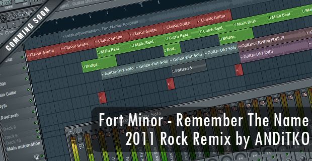 Comming Soon: New Fort Minor - Remember the Name Rock Remix